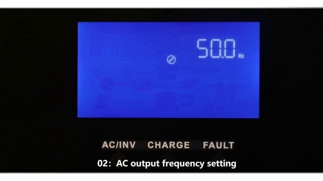 Description of Key Operation Setting Items of PowMr's 3000W/5000W All-in-One Solar Inverter смотреть онлайн