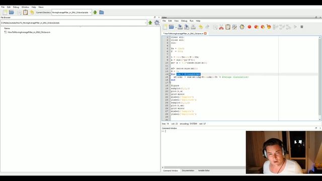 DSPcorner - HowTo Moving Average Filter in GNU Octave смотреть онлайн