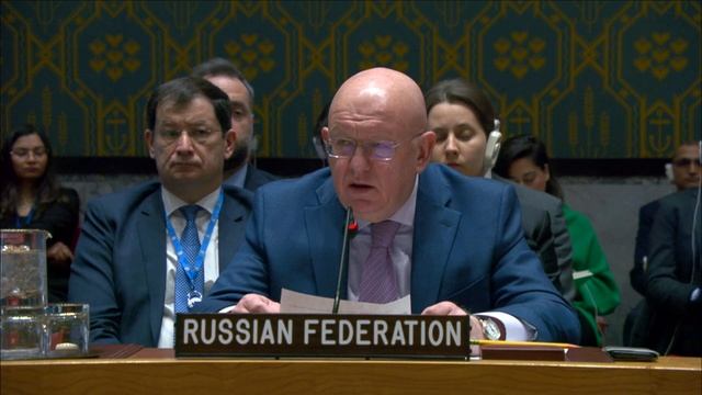 EoV By Amb.Nebenzia Before The Vote On The Algerian Draft At UNSC Briefing On The Situation In Gaza