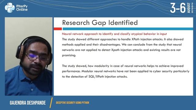Gajendra Deshpande — Deceptive Security using Python смотреть онлайн