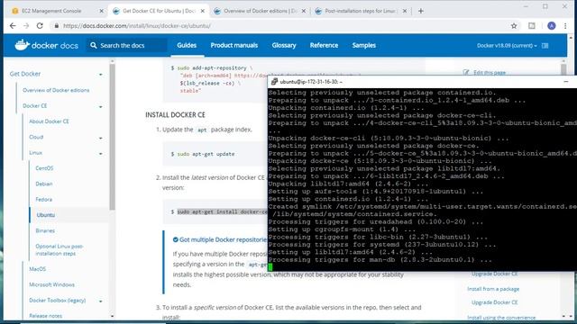 Lec 3 - Docker इंस्टालेशन कैसे करें (Linux मशीन में - Ubuntu) смотреть онлайн