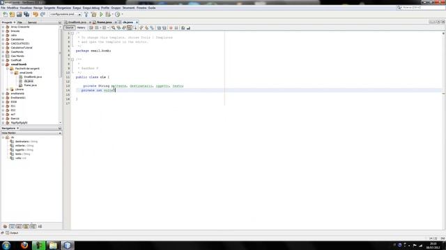 Tutorial java ita lezione 43 - Email Bomber смотреть онлайн