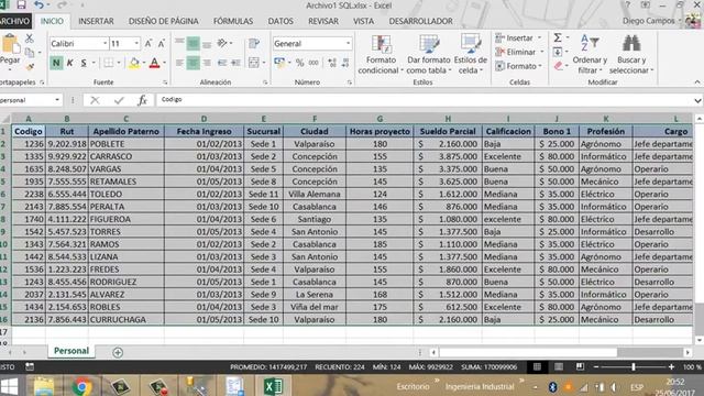 Subir archivo Excel a SQL Server (2008) смотреть онлайн