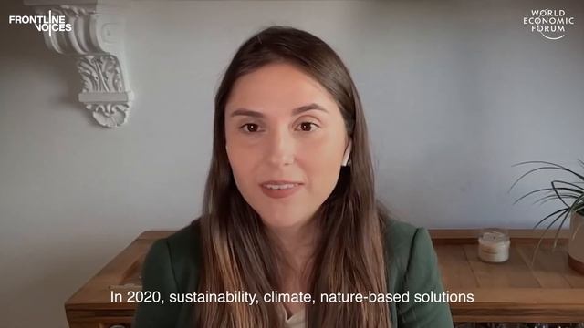 Mariana Vasconcelos - "Put Climate on the Davos Agenda" #wef22 | Frontline Voices смотреть онлайн