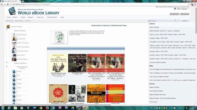 World eBook Library How-To Tutorials: Download Audio Books to Your PC смотреть онлайн