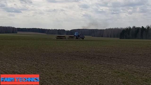 Работа тракторов в период посевной. смотреть онлайн