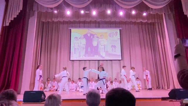 День Учителя,Всемирный День Каратэ! Посвящение новичков! Кеншикай Годзю-рю Каратэ Печора Романовски смотреть онлайн