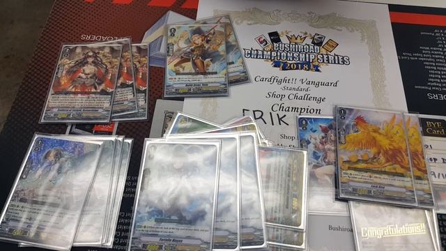 Cardfight! Vanguard Standard 1st Place Shop Challenge PPG Erik Choi Oracle Think Tank смотреть онлайн