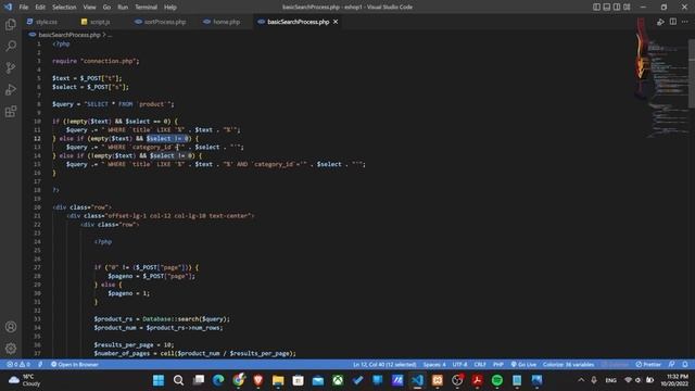 Program the Basic Product Searching Process Including Pagination смотреть онлайн