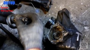 Ремонт переднего редуктора Мазда МПВ-1 1996 - видео Гришы Мотор4ика