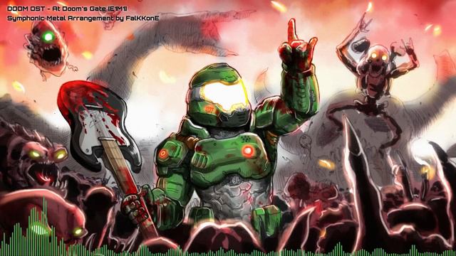 DOOM - At Doom's Gate (E1M1) 【Intense Symphonic Metal Cover】 смотреть онлайн