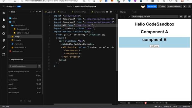context api react hooks tutorial | pass data between sibling components in react смотреть онлайн