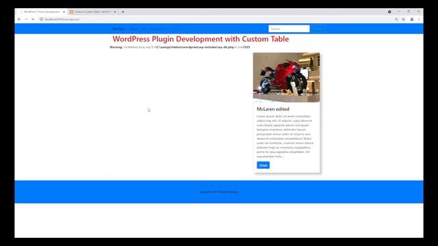 13 - WordPress Theme and Plugin Development Combo (Loading Data from Db) смотреть онлайн