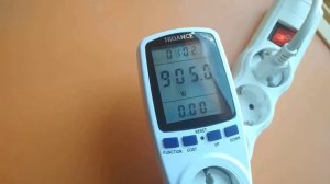 Замер  мощности конвектора Atlantic 1.5  и 1.0 кВт.