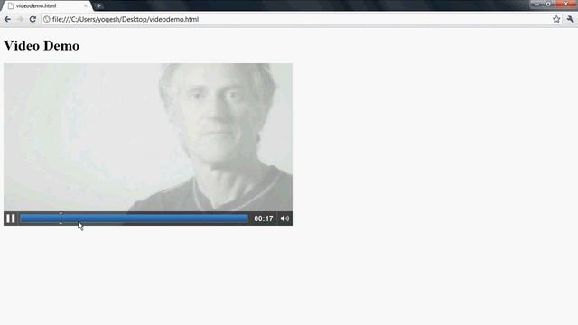 HTML5 - Video Tag смотреть онлайн