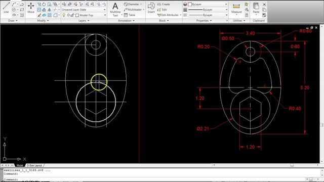 Autocad Tutorial-4.mp4 смотреть онлайн