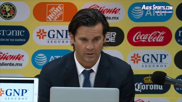 Declaración Santiago Solari, América vs Necaxa смотреть онлайн