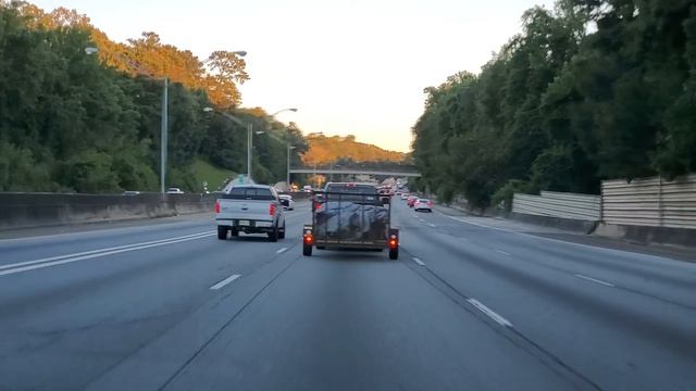 Raw Video - Driving Cadillac ATS-V Camera 2 Marietta GA Atlanta
