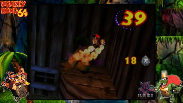 Donkey Kong 64 - Crystal Caves - Diddy Kong Golden Banana + Blueprint (Kasplat) Locations смотреть онлайн