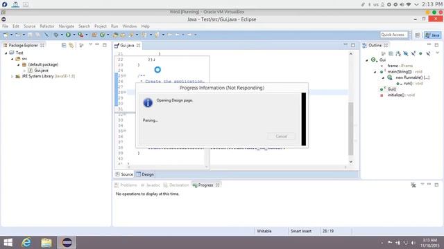 60 JAVA Swing GUI WindowBuilder смотреть онлайн