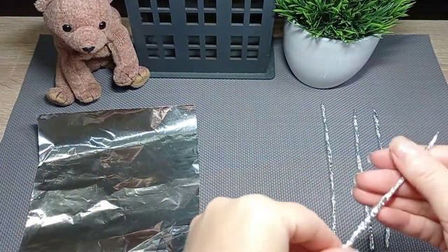 Фольгопластика / Павучок з фольги