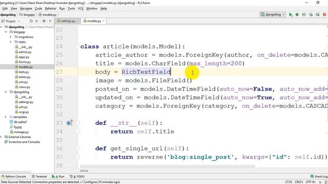 Advancing the blog in Django || Bangla tutorial Part 1/3(Django CKEditor) смотреть онлайн
