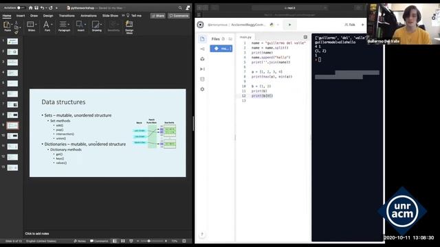 ACM Python and Numpy Workshop смотреть онлайн