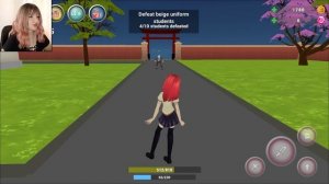 Мобильный яндере - Anime High School Simulator - прошла игру