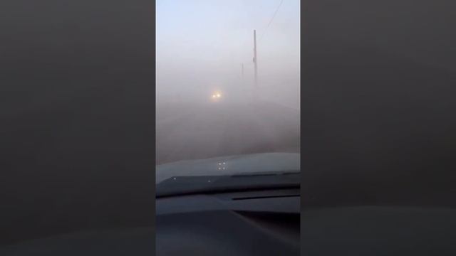 Ужасное состояние бызовского шоссе. Ничего не видно! Даже встречные машины! Новокузнецк смотреть онлайн
