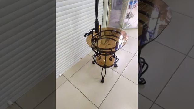 торшер со столиком кованый смотреть онлайн