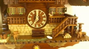 Механические  часы с кукушкой Anton Schneider 8TMT-1070-9, GERMANY