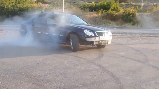 На что способен MERCEDES W203 AMG 5.5