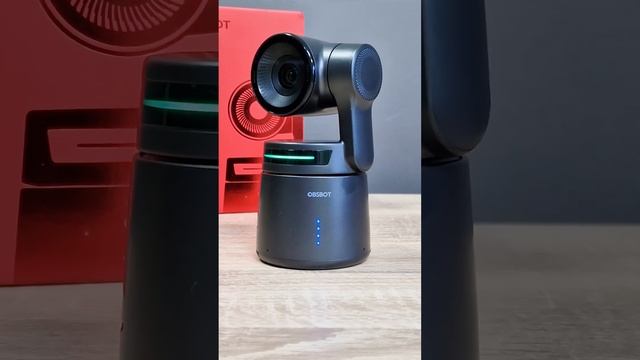 OBSBOT Tail Air AI-powered PTZ streaming camera - Stretching the Muscles #obsbot #shortvideo #short смотреть онлайн