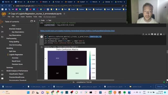 how to do confusion matrix in sklearn then put it in a heatmap with seaborn смотреть онлайн
