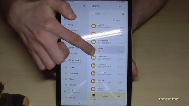 Samsung Galaxy Tab A8: How to transfer data from internal storage to micro SD card? смотреть онлайн