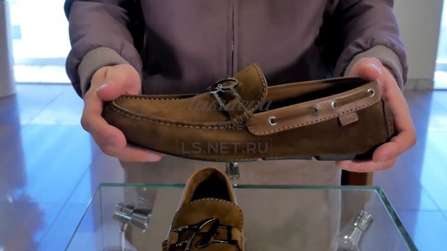 Мужские мокасины от Brioni, натуральная замша, review: ID 163094 смотреть онлайн