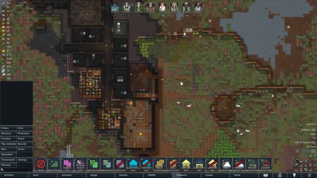 Rimworld Timelapse 500% Speed | Naked Brutality Tribe Trio Ep 9 | Dead Raiders смотреть онлайн