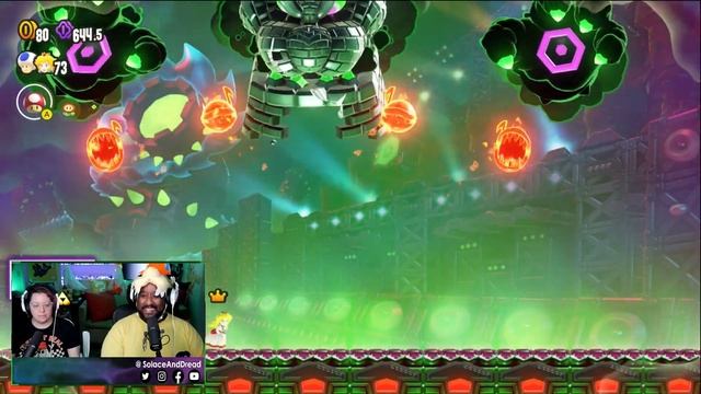 BOWSER FAN REACTS TO MARIO WONDER ENDING смотреть онлайн