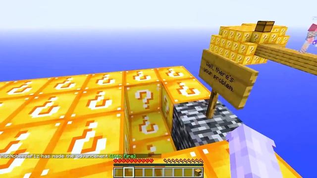 Minecraft Skyblocks but EVERYTHING Is LUCKY BLOCKS смотреть онлайн