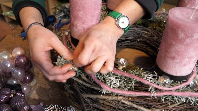 DIY - Adventskranz auf Birkenreisig - eine Alternative zum Tannengrün смотреть онлайн