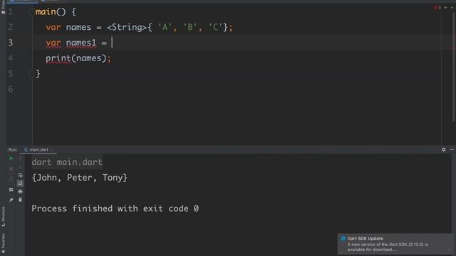 Set in Dart - #11 Dart Programming Tutorial for Beginners смотреть онлайн