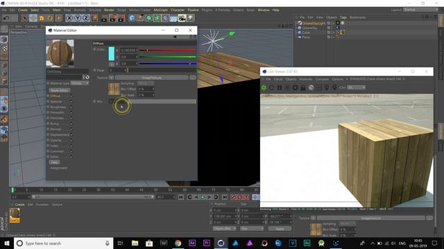 Cinema 4D Octane Tutorial Part - 2 || Glossy And Specular Material! смотреть онлайн