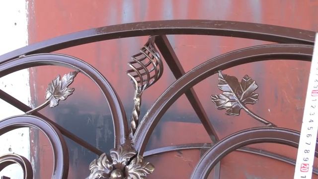 Козырек Недорогой Кованый Своими руками.