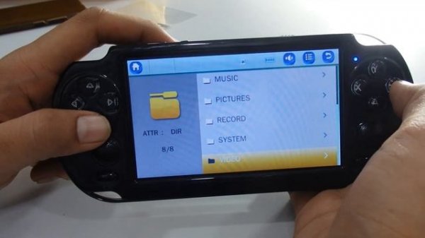 Portable X9 128 bit Handheld Video Game Console I Portable Multimedia Player I 8GB I UK