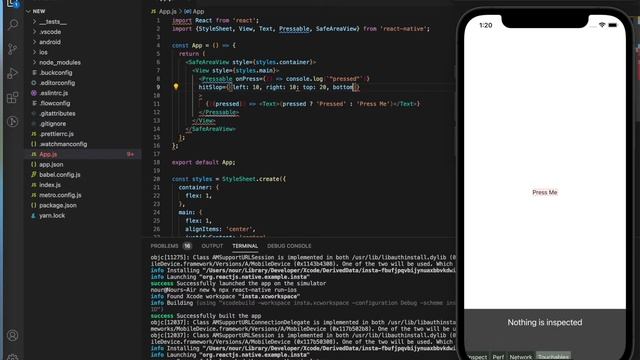 React native new Pressable component 2021- ({pressed}) props amazing смотреть онлайн
