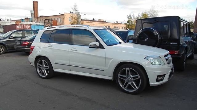 Автозапуск на Мерседес - демонстрация работы №11 (Мерседес GLK X204) смотреть онлайн
