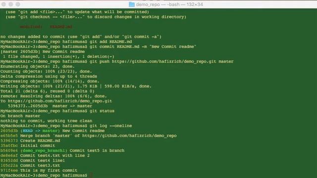 15 GIT push to github changes смотреть онлайн