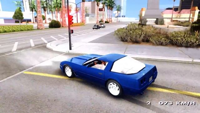 '96 Chevrolet Corvette Z06 - GTA San Andreas _REVIEW смотреть онлайн