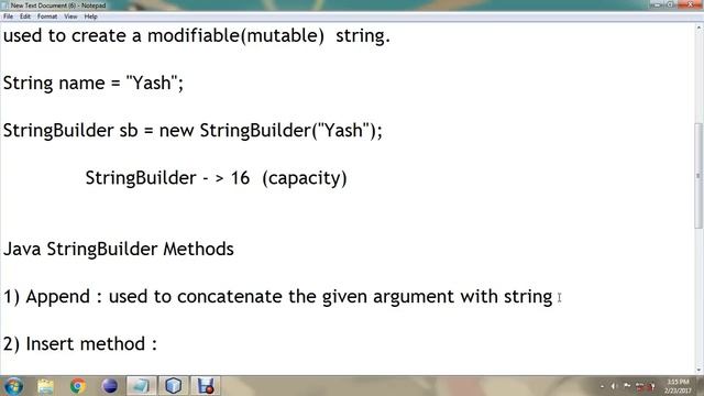 String Builder Class смотреть онлайн