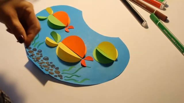 Поделка «Рыбки в аквариуме» смотреть онлайн